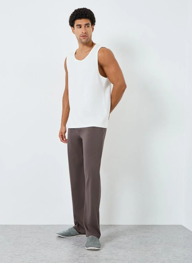 ستايلي بنطال بيجاما بقصة مريحة